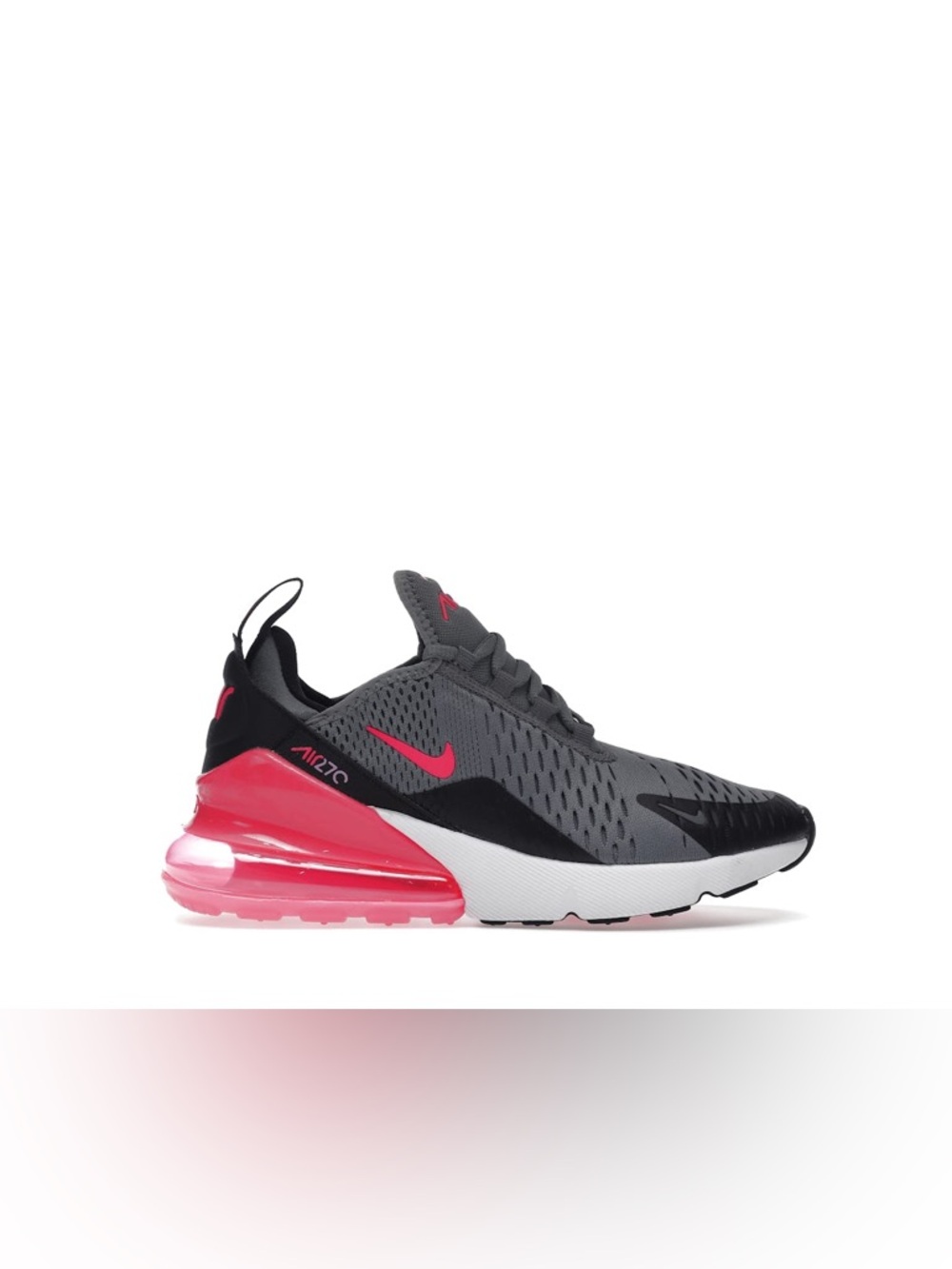 Nike Air Max 270 Gray with Pink Accents